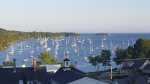 Beautiful view of Rockport Harbor from the front deck